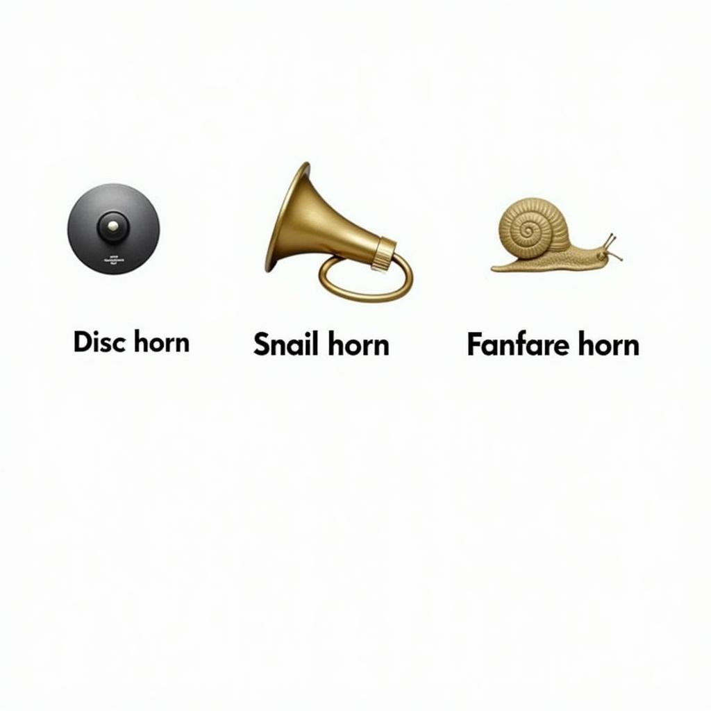 Different Types of Car Horns: Disc, Snail, and Fanfare