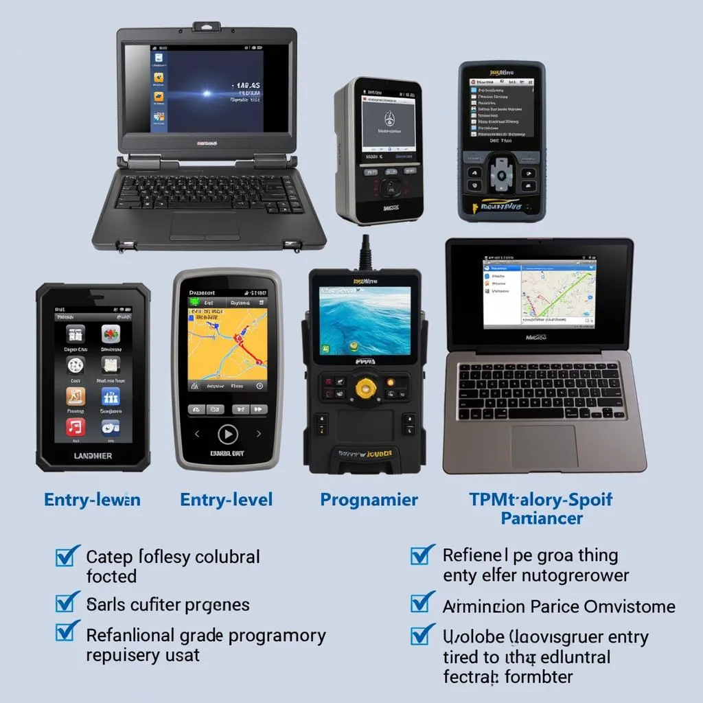 Different Types of TPMS Programmers