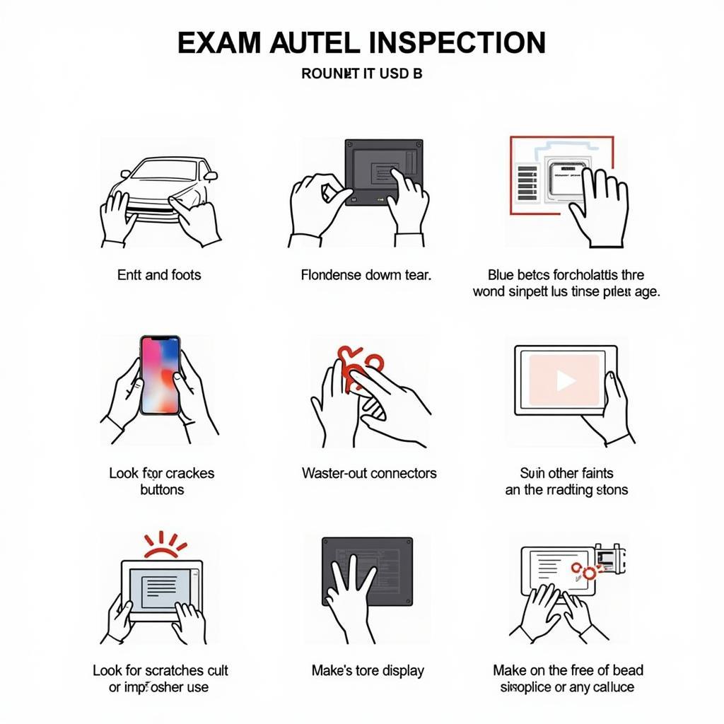 Inspecting a used Autel scanner