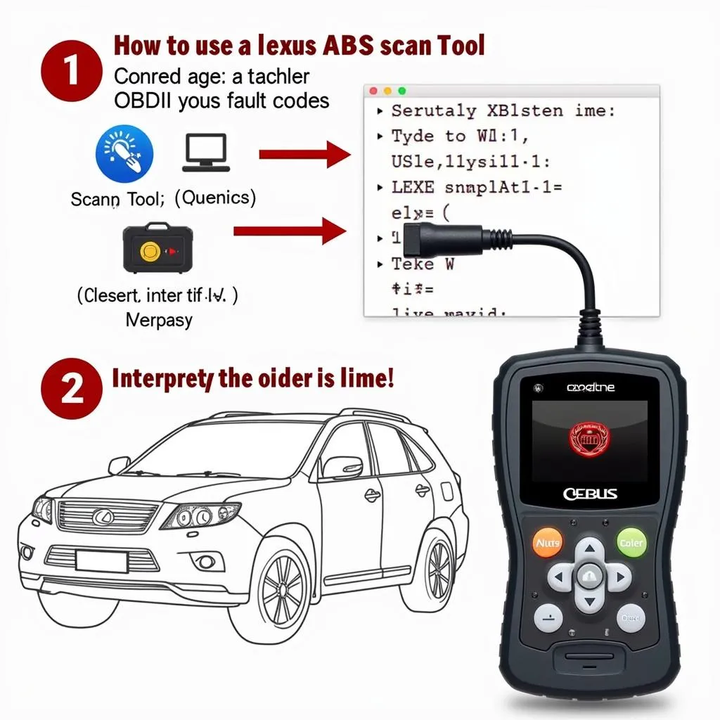 Performing Diagnostics with a Lexus ABS Scan Tool