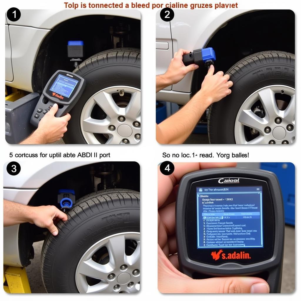 Using an OTC Scan Tool for ABS Bleeding