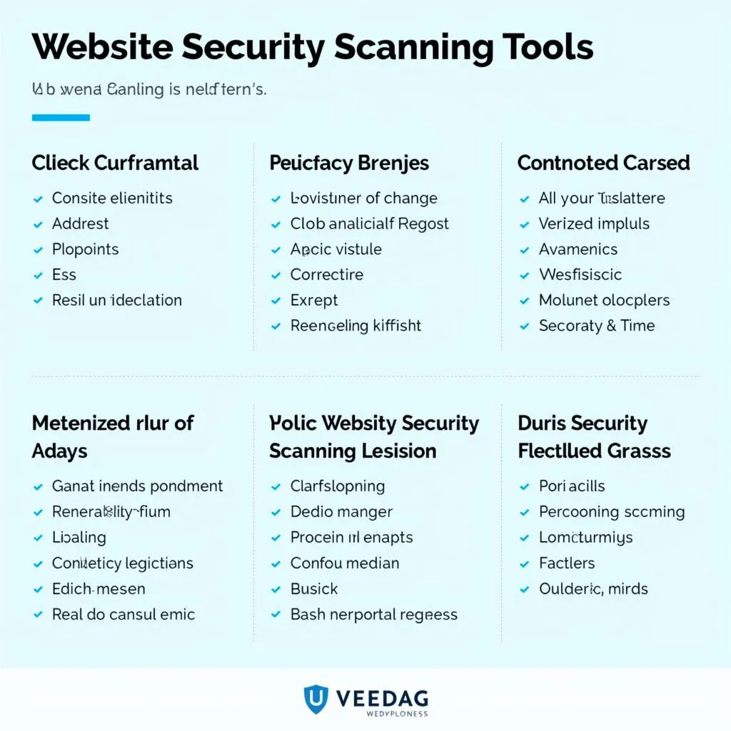 Website security scanning tools