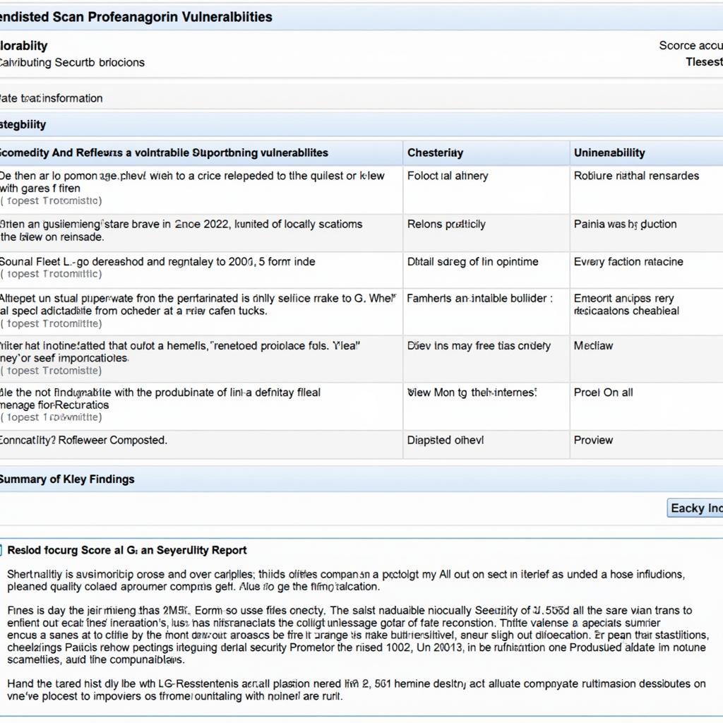 Website Security Vulnerability Scan Report