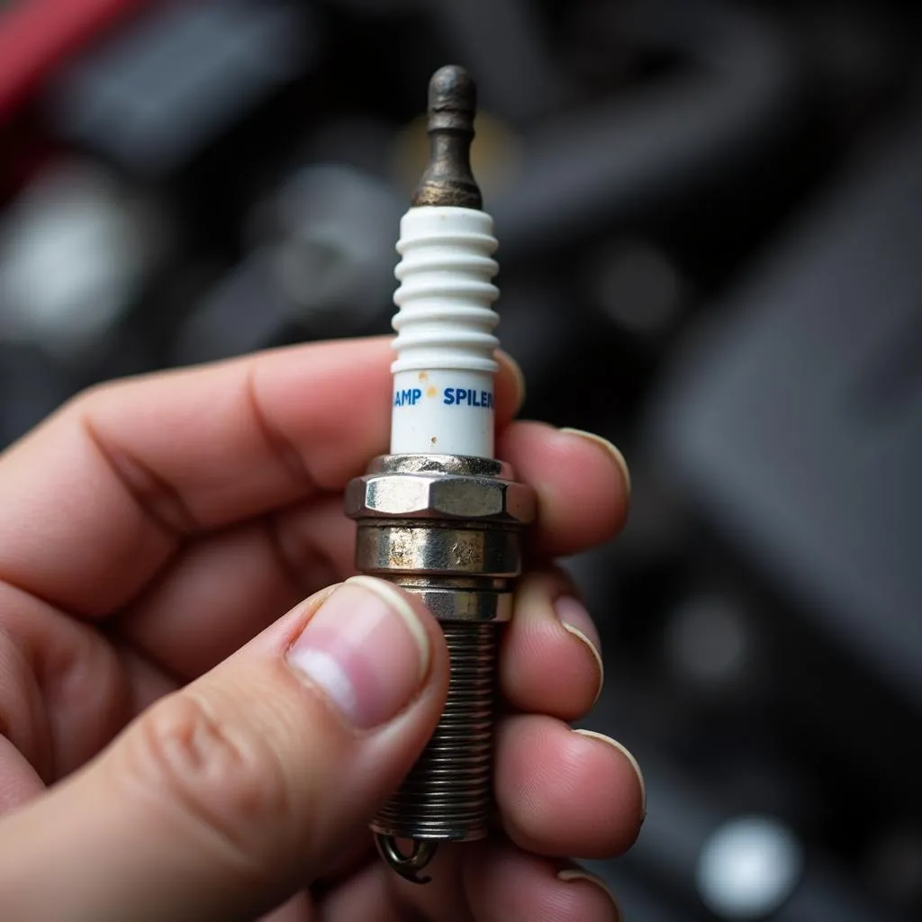 Worn-out spark plugs