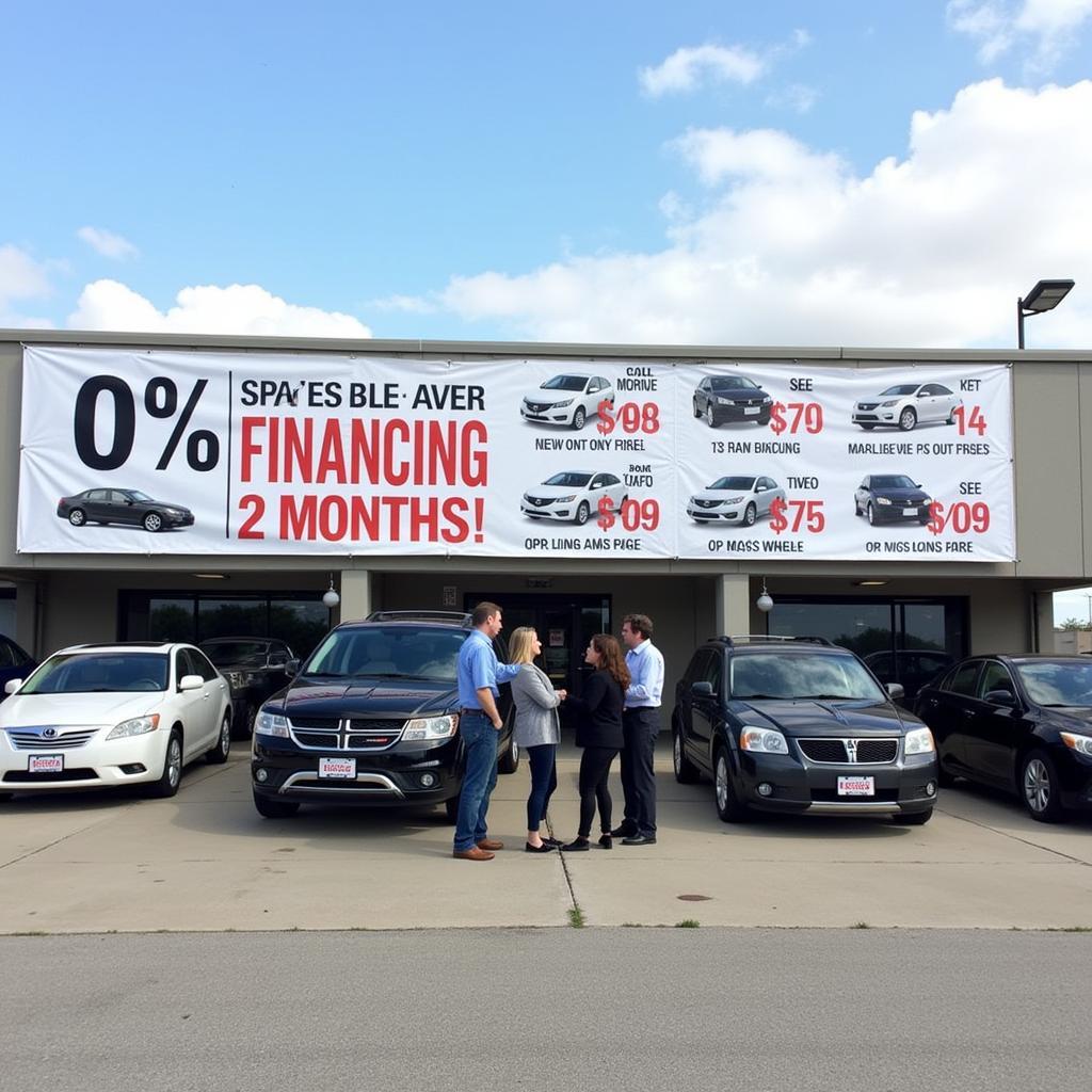 0 Percent Financing Dealership Promotion