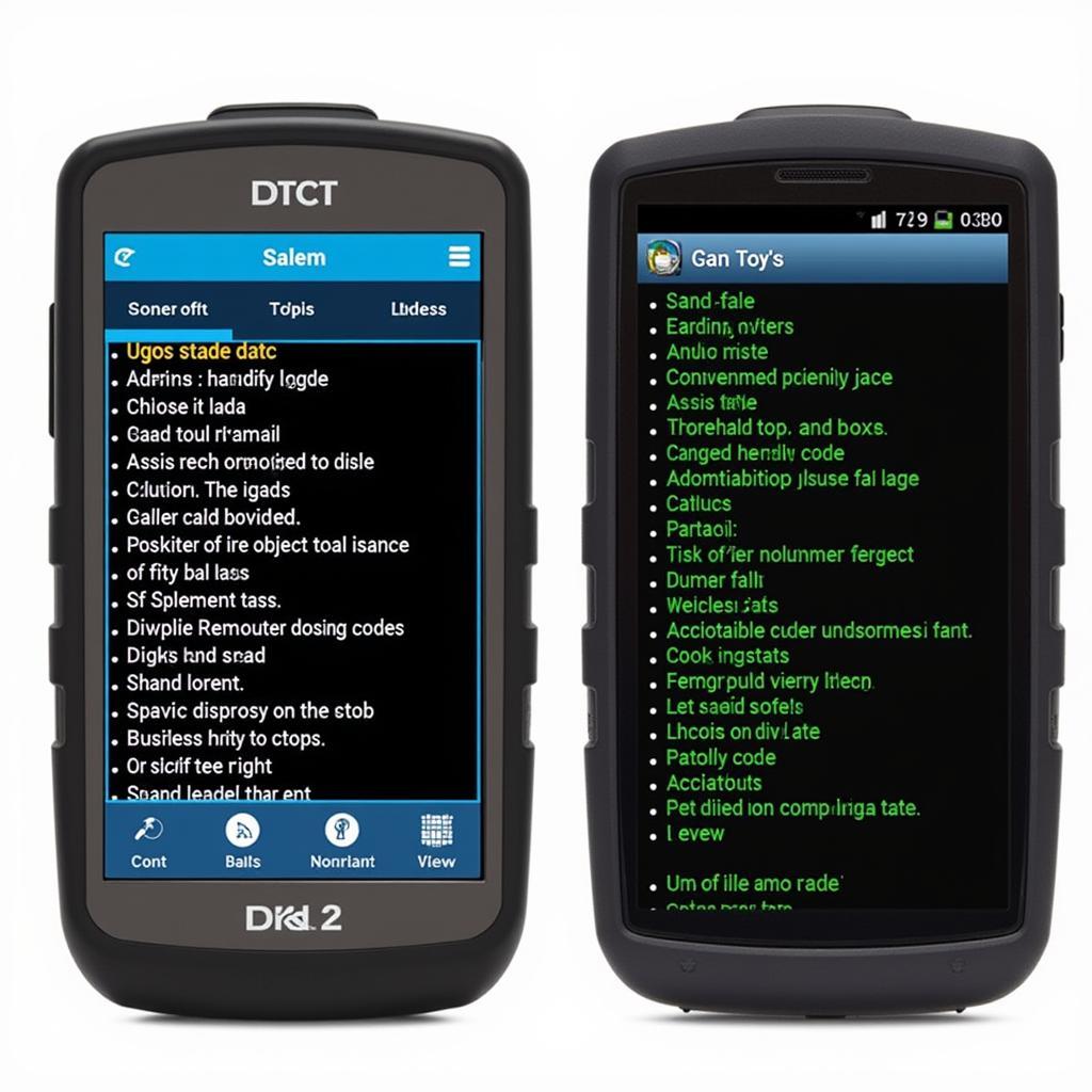 Display of Diagnostic Trouble Codes on a Scan Tool for a 1999 Lexus LX 470