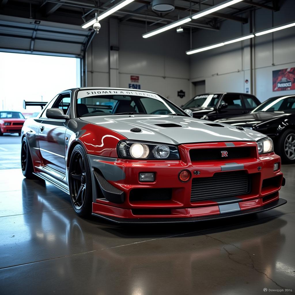 Nissan Skyline GT-R R34 in 2 Fast 2 Furious