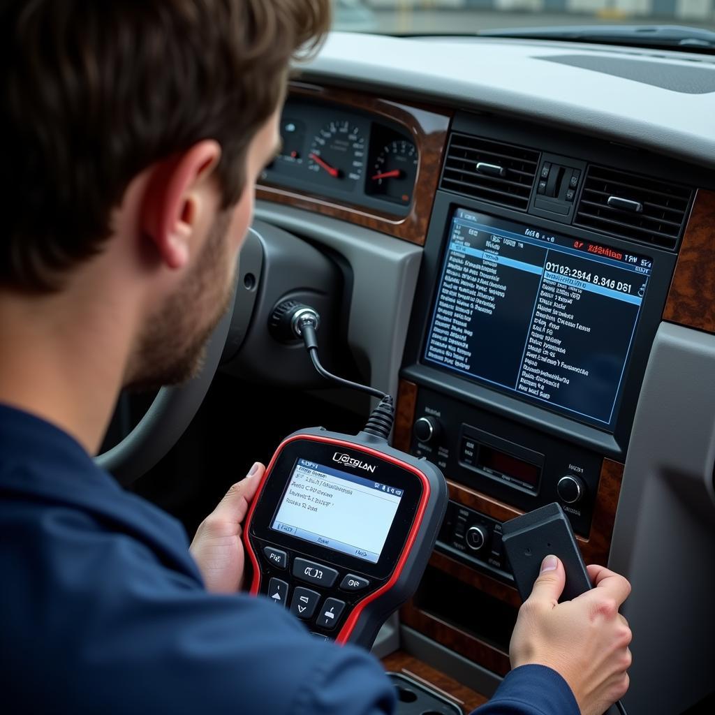 2000 Lincoln Town Car Diagnostics with Dealer Scanner