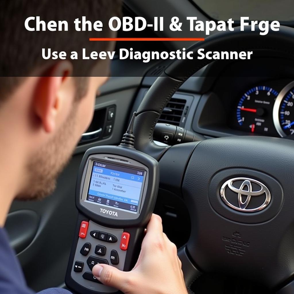 Connecting a Dealer Scanner to a 2004 Toyota Camry