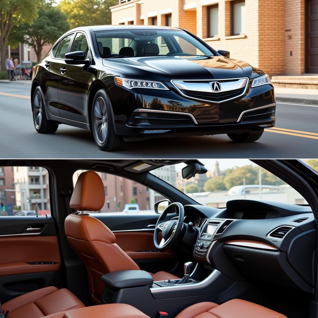 Showcase of the 2015 Acura TLX Interior and Exterior