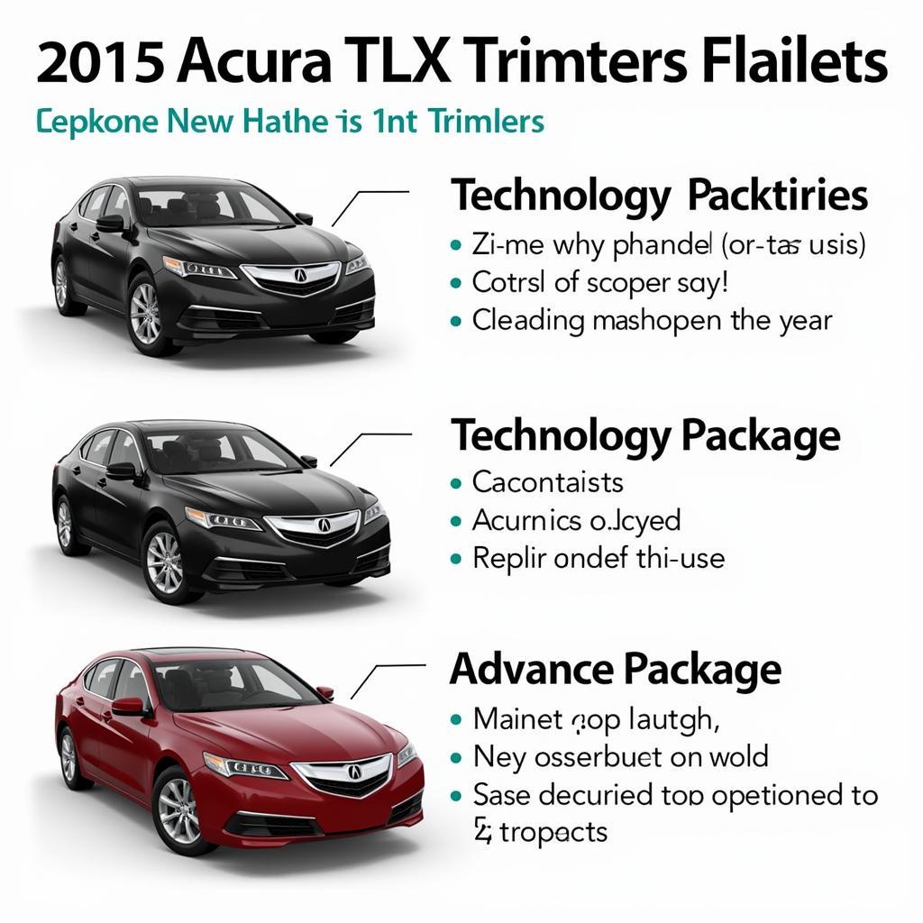 Comparing 2015 Acura TLX Trim Levels - Base, Technology, and Advance Packages