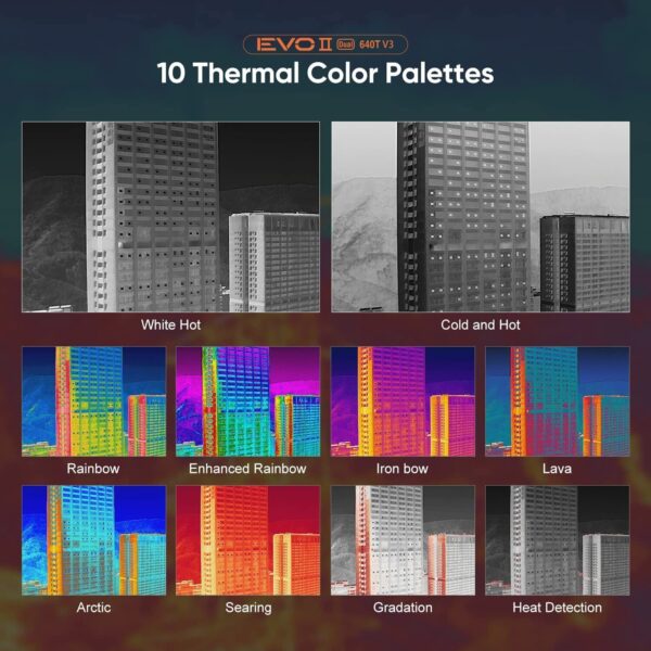 2024 Autel EVO 2 DUAL 640T V3 Thermal Camera Smart Controller Bundle - Image 4