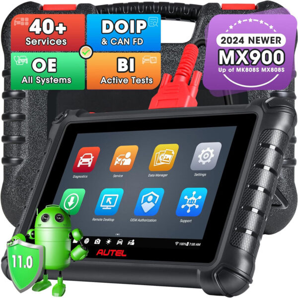 2024 Autel MaxiCheck MX900 Diagnostic Bidirectional Scanner Up MK808BT PRO Auto