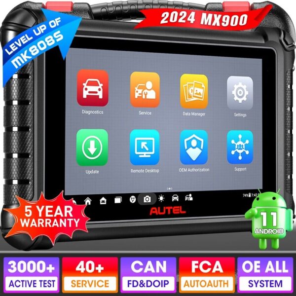 2024 Autel MaxiCheck MX900 Full Bidirectional Diagnostic Scanner Tool > MK808S