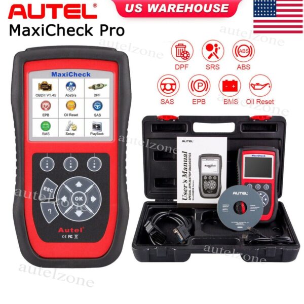 2024 Autel MaxiCheck Pro for DPF ABS Brake Auto Bleeding Diagnostic Scanner Tool