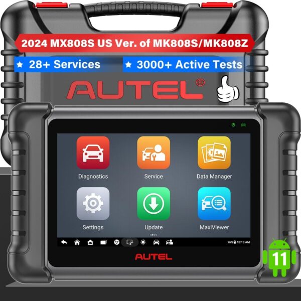 2024 Autel MaxiCOM MK808S PRO MX808S Bidirectional Car Diagnostic Scanner Tool