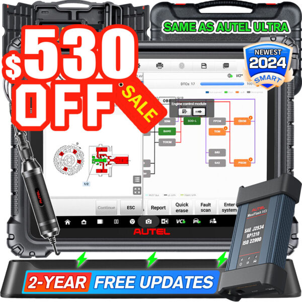 2024 Autel MaxiCOM Ultra Lite S As Ultra Top Intelligent Diagnostic Scanner Tool