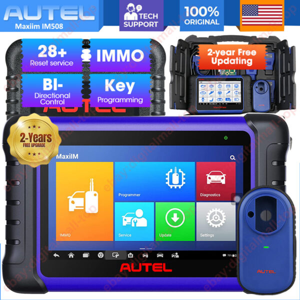 2024 Autel MaxiIM IM508 Full System Diagnostic Scanner Tool key programming