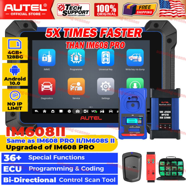 2024 Autel MaxiIM IM608 II & XP400 PRO key programming Diagnostic Scanner