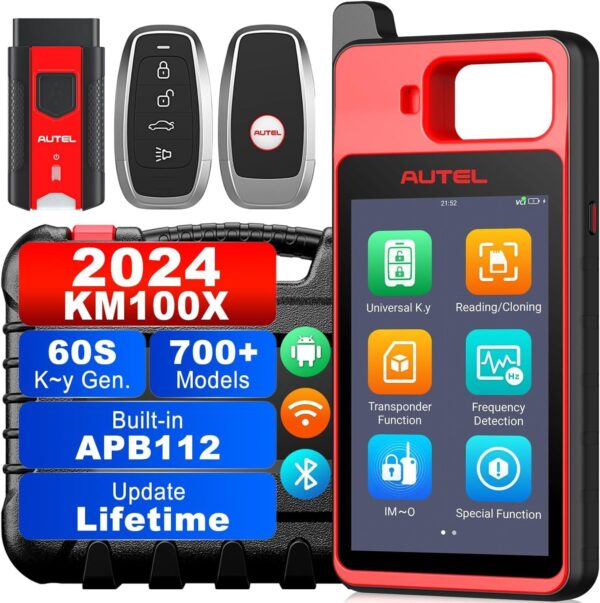 2024 Autel MaxiIM KM100 IMM0 Key FOB PROGRAMMING Immobilizer Tool Creation