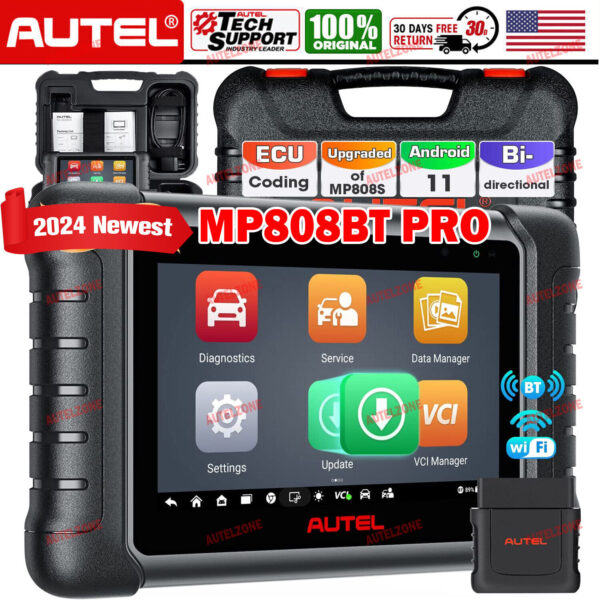 2024 Autel MaxiPro MP808BT PRO Diagnostic Scanner key coding All System >MS906