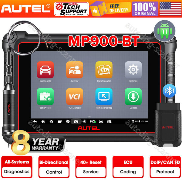 2024 Autel MaxiPRO MP900-TS Full TPMS Bi-Directional Diagnostic Scanner Tool