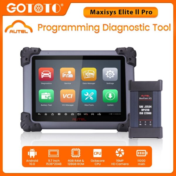 2024 Autel MaxiSys Elite II PRO ULTRA Diagnostic Scanner Programming 10.0 OS