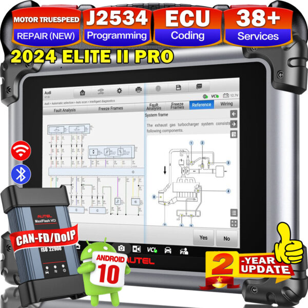 2024 Autel MaxiSys Elite II PRO ULTRA Diagnostic Scanner Programming Elite 2 PRO