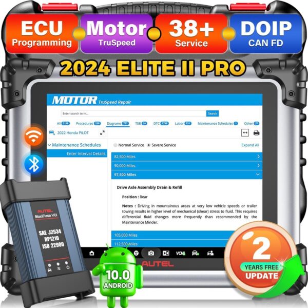 2024 Autel MaxiSys Elite II PRO ULTRA MS919 Auto Diagnostic programming Scanner