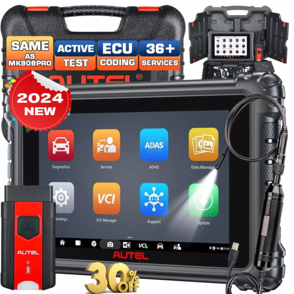 2024 Autel MaxiSYS MS906 Pro Full System Diagnostics Scanner SMAE AS MK906 PRO