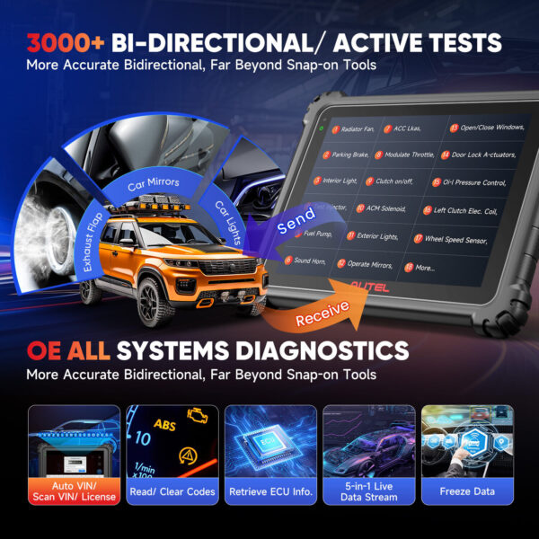 2024 Autel MaxiSys Ultra MSULTRA Auto Intelligent Diagnostic Scanner PROGRAMMING - Image 6