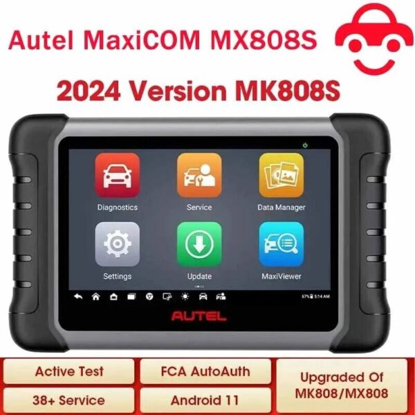 2024 Autel MK808S Diagnostic Tools OBD2 Scanner Bi-Directional Code Reader - Image 2