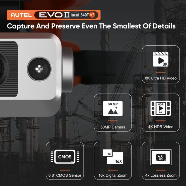 2024 Autel Robotics EVO II Dual 640t V3 Thermal Drone Rugged Bundle Thermal - Image 3