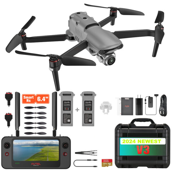 [2024 Gary] Autel EVO 2 Pro V3 6K HDR Camera Drone 4K HDR Video Rugged Bundle