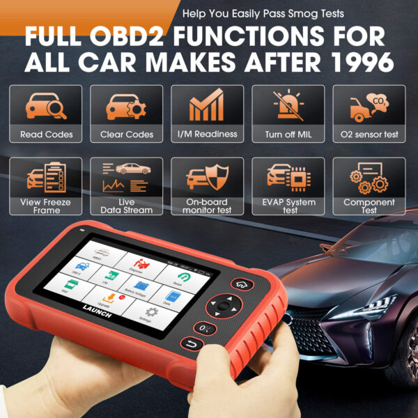 2024 LAUNCH CRP IMMO OBD2 Scanner Car Engine ABS SRS Diagnostic Tool IMMO - Image 5