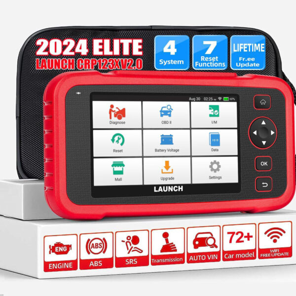 2024 LAUNCH CRP123X PLUS ELITE Car OBD2 Scanner Code Reader Diagnostic Tool - Image 2