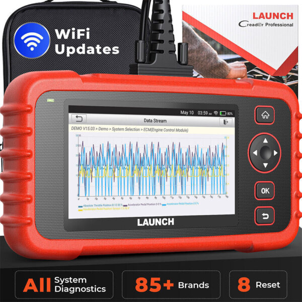 2024 LAUNCH CRP129X PLUS ALL System Diagnostic Scanner Tool TPMS ABS SRS BMS SAS - Image 2