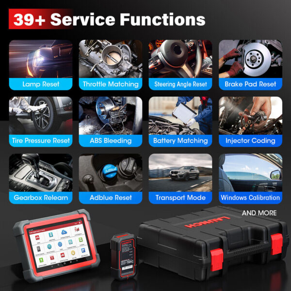 2024 Launch X431 IMMO PLUS K Programming Tool Full System Diagnostic Scanner - Image 6