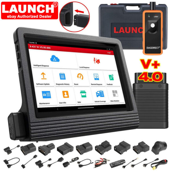 2024 LAUNCH X431 V+ Pro Car OBD2 Scanner Diagnostic Tool Key Coding TPMS PRO3S+ - Image 2