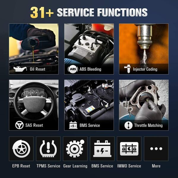 2024 LAUNCH X431 V+ Pro Car OBD2 Scanner Diagnostic Tool Key Coding TPMS PRO3S+ - Image 5