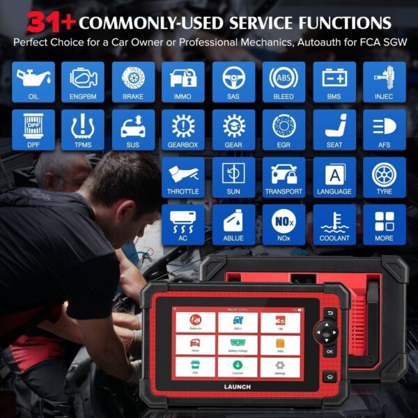 2024 NEW CRP919 ELITE OBD2 Pro Diagnostic Fault Code Scanner Reader Tablet Tool - Image 4