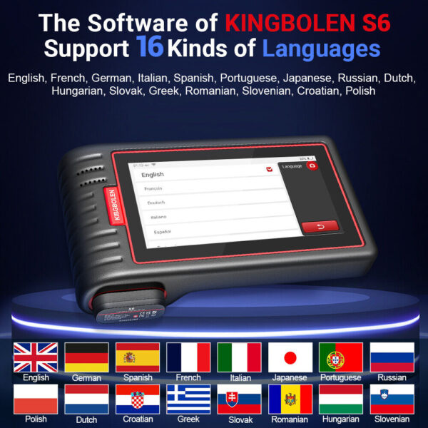 2024 NEW S6 BT CAR DIAGNOSTIC TOOL OBD2 SCANNER ALL SYSTEM BLUETOOTH DPF TPMS - Image 5