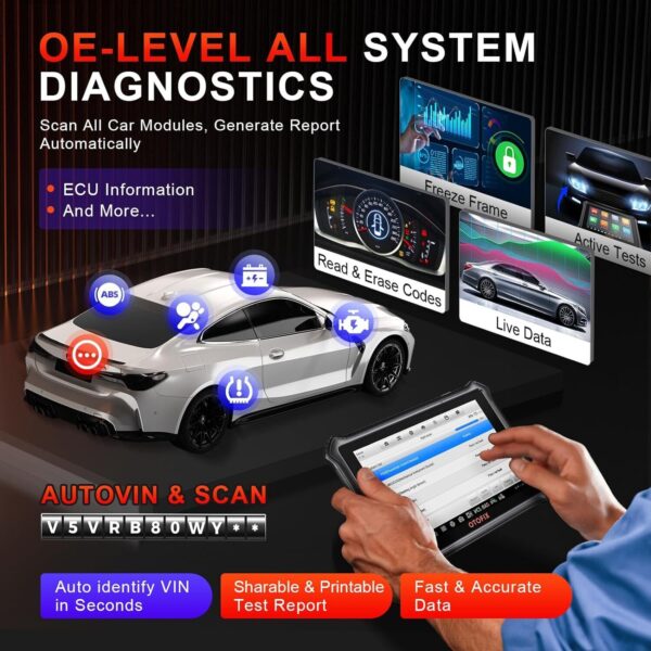 2024 OTOFIX D1 Lite Bidirectional Scanner Full System Car Diagnostic Key Coding - Image 6