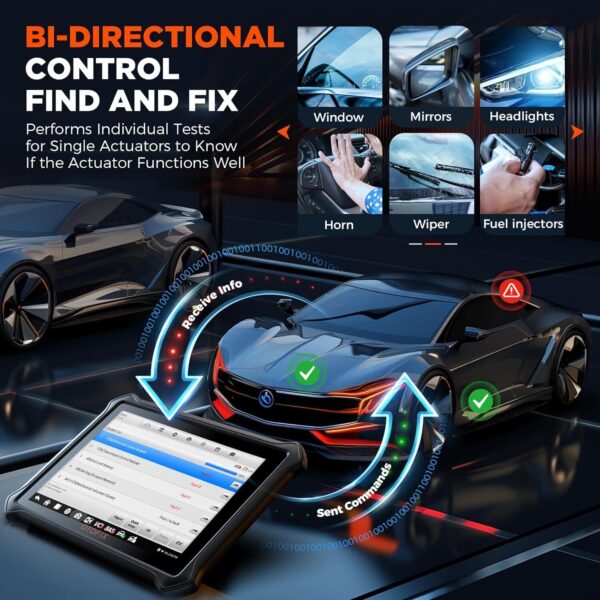 2024 OTOFIX D1 Lite Bidirectional Scanner Full System Car Diagnostic Key Coding - Image 3