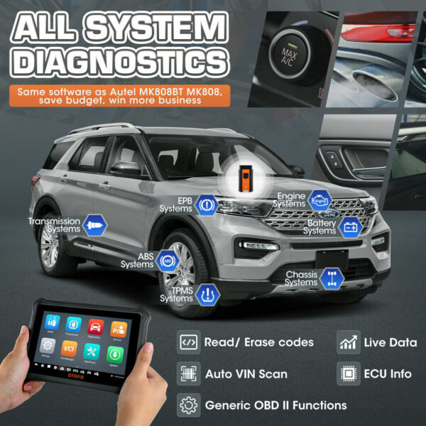 2024 OTOFIX D1 Lite Bidirectional Scanner Full System Diagnostic Key Coding Tool - Image 5