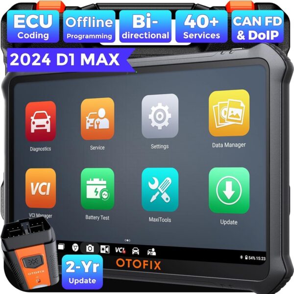 2024 OTOFIX D1 MAX Bidirectional OBD2 Scanner Coding Full System Diagnostic Tool - Image 2