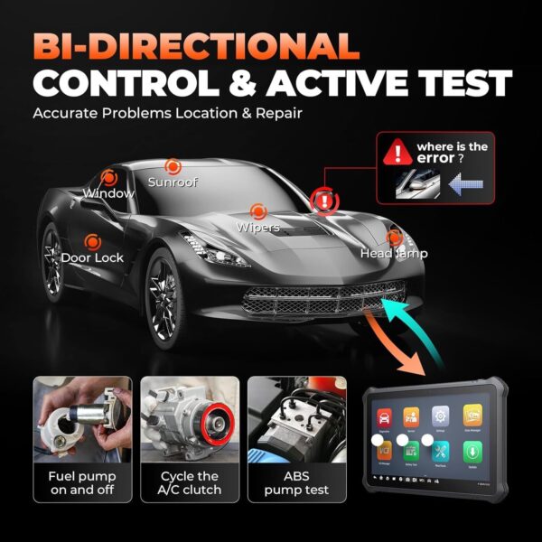 2024 OTOFIX D1 MAX Bidirectional OBD2 Scanner Coding Full System Diagnostic Tool - Image 5