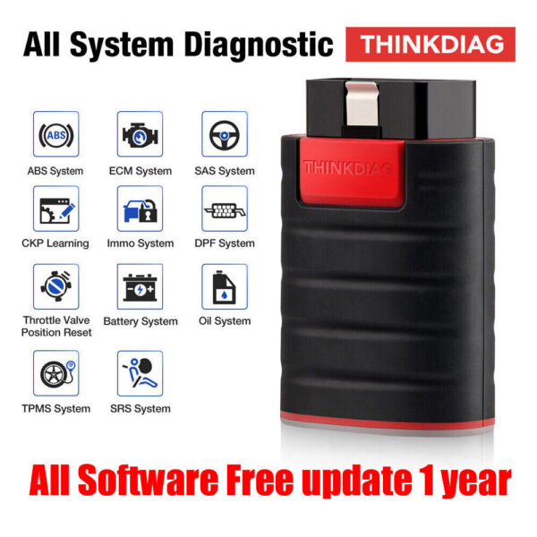 2024 THINKDIAG Bidirectional Car Diagnostic Tool Full Software Free OBD2 Scanner