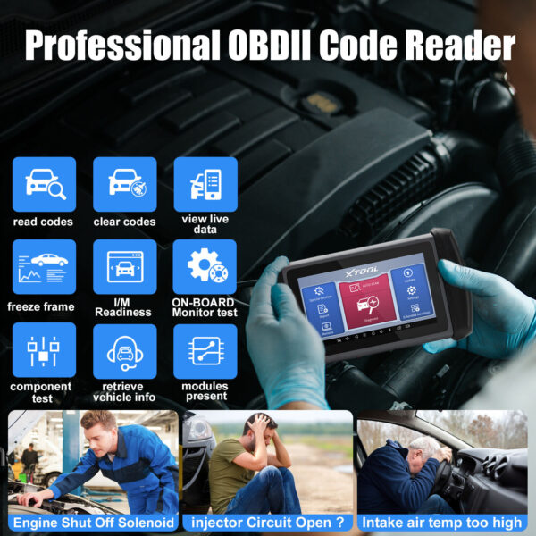 2024 XTOOL IP616 Auto OBD2 Diagnostic Tool All System Scanner CAN FD 31+ Reset - Image 6