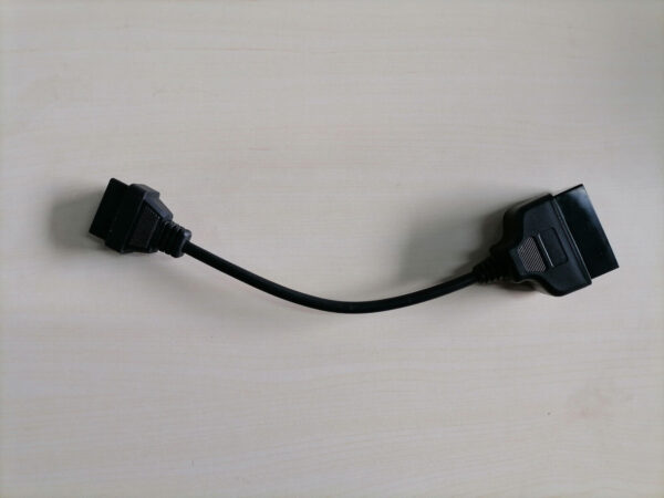 22 Pin OBD1 to 16Pin OBD2 Convertor Adapter Cable For TOYOTA Diagnostic Scanner - Image 2